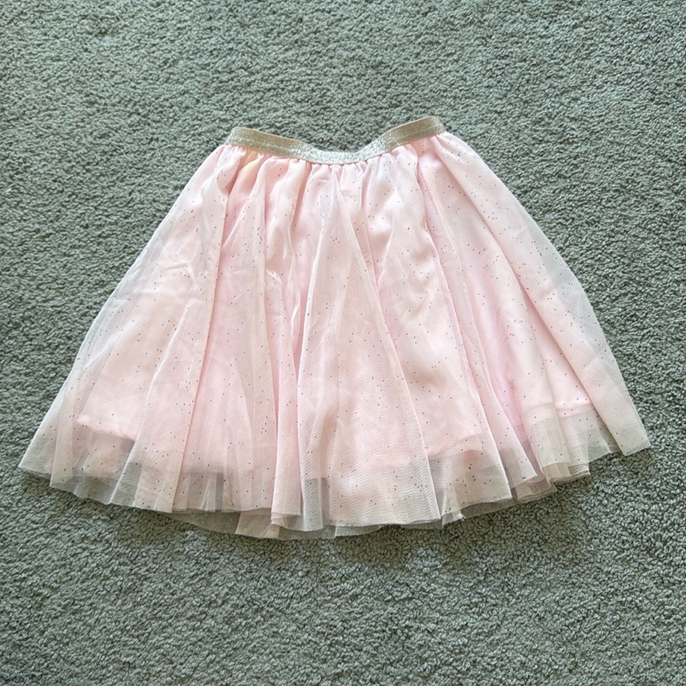Tutu girl’s skirt in light pink size 7-8
